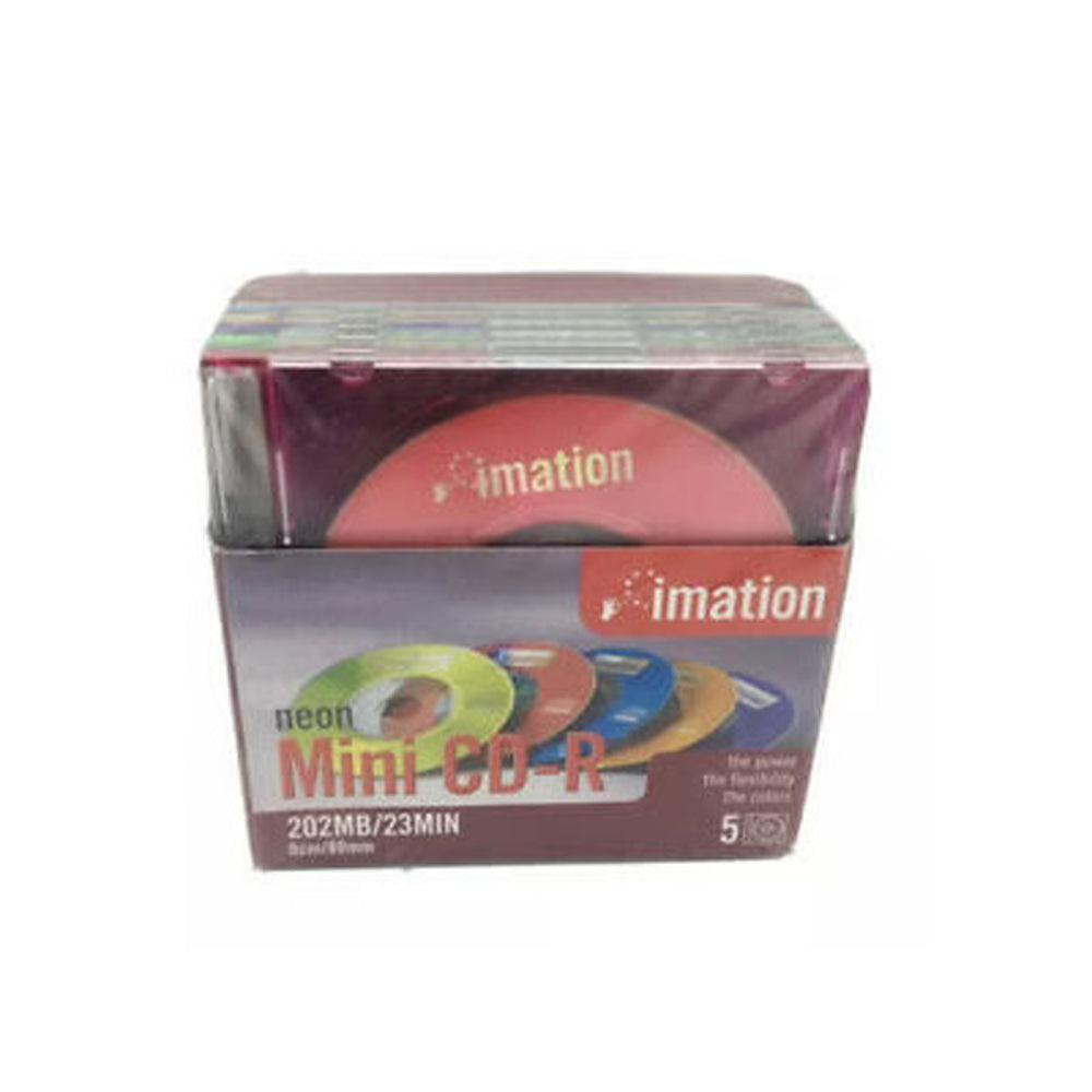 Imation Mini CD-R Pack of 5