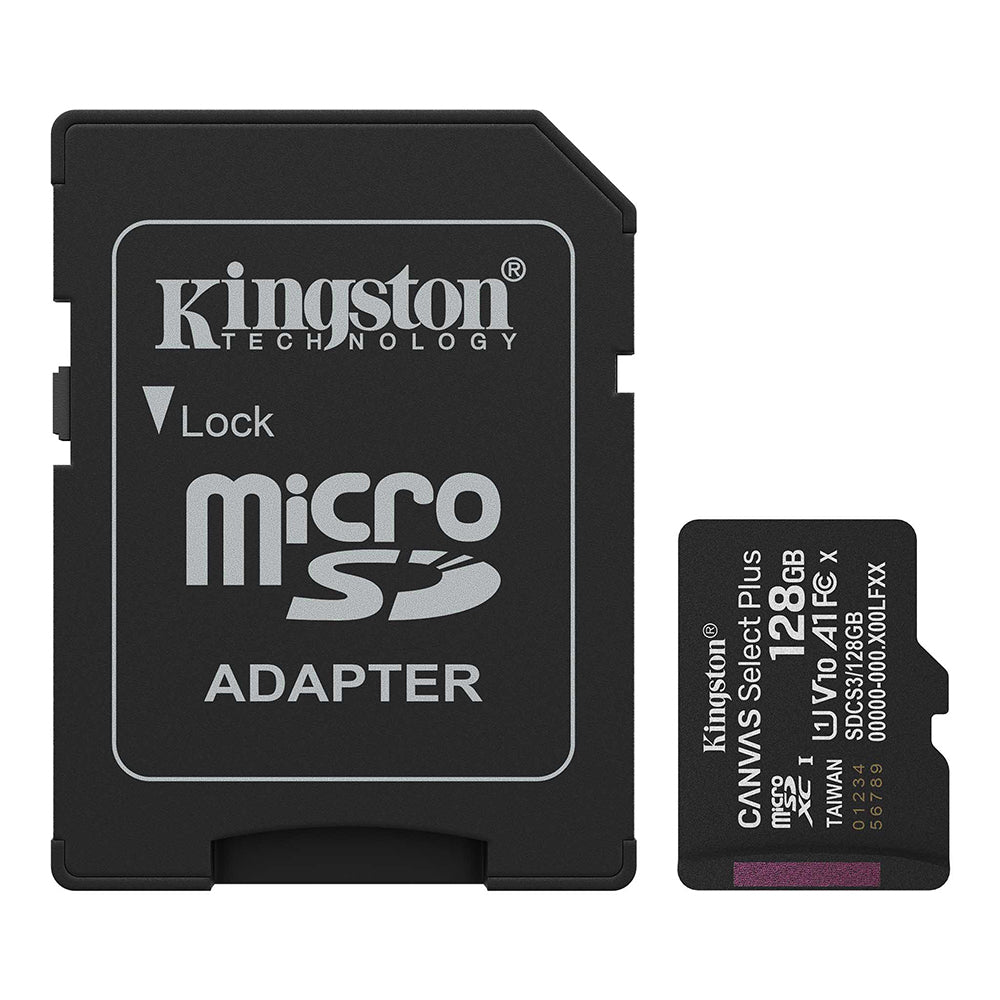 Kingston SDCS3 Canvas Select Plus MicroSD 128GB