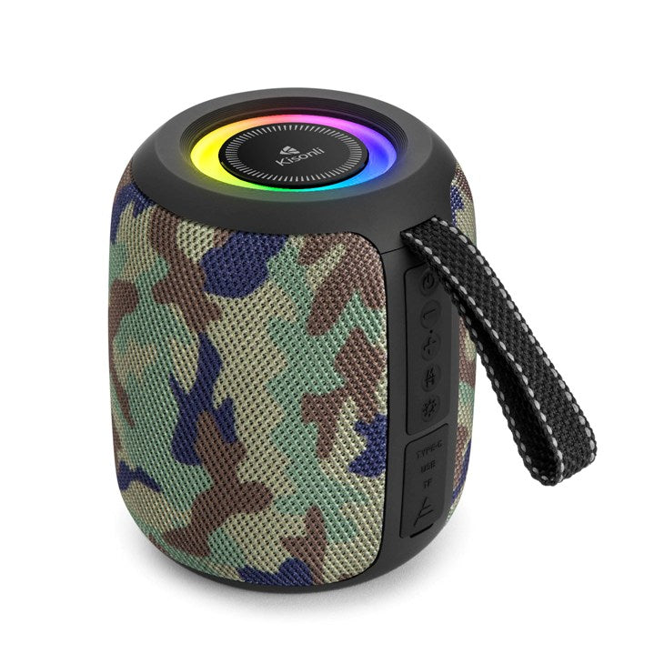 Kisonli Q26 RGB Music Speaker Camouflage
