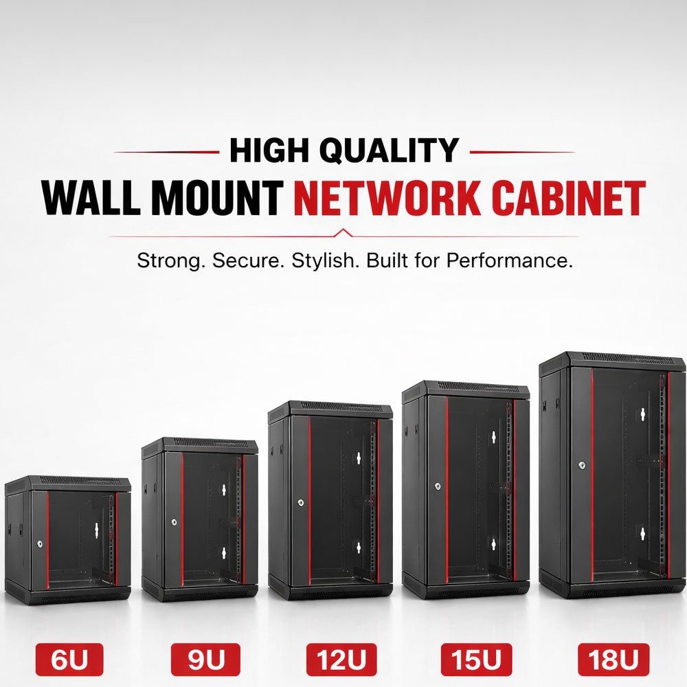 ViewPoint Wallmount Network Cabinet 6U 60x45cm NSA-6406-6U