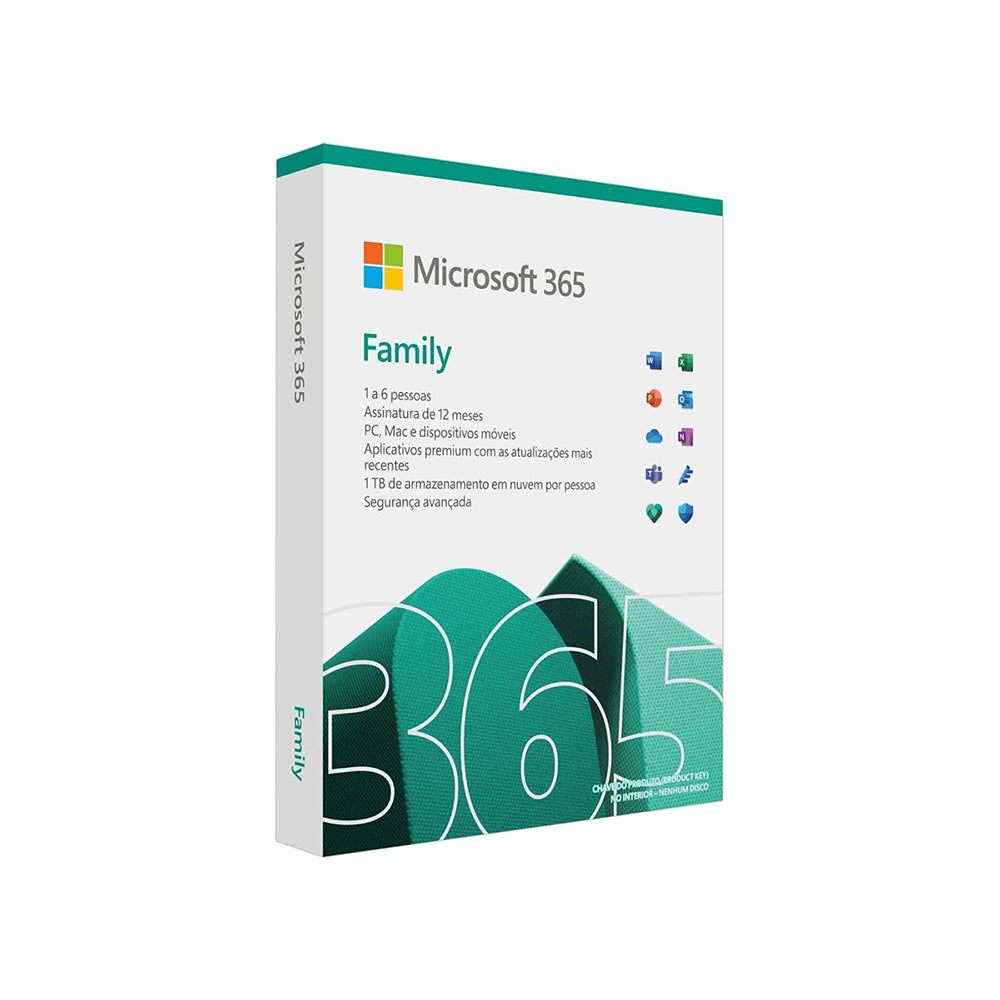 Microsoft Office 365 Family 1 Year for 6 Users EP2-36880