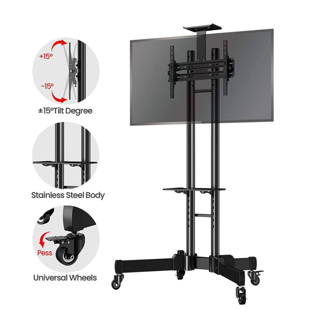 Mobile stand HFL3 TV Trolley 1500 for 30" 65"