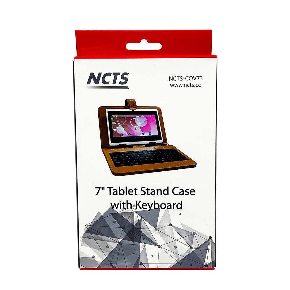 NCTS Tablet Stand Case with keyboard 7-inch NCTS-COV73
