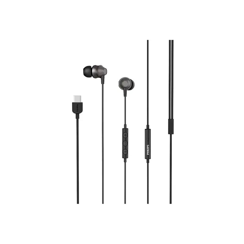 Philips Earphone TAE1120BK/93 USB-C Black