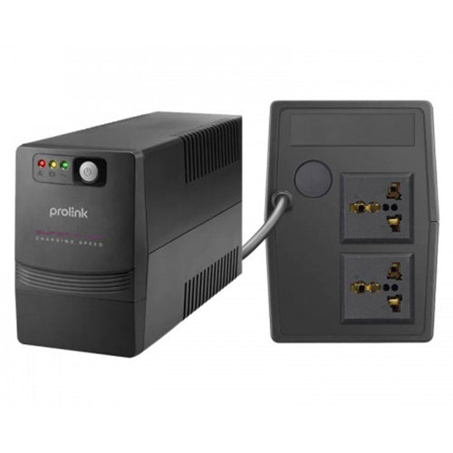 Prolink Line Interactive Fast Charging UPS 650VA PRO700SFC