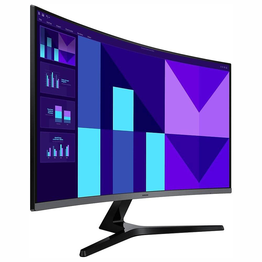 Samsung Essential S3 32-inch 100Hz Smart Curved Full HD Monitor LS32D392GAMXUE