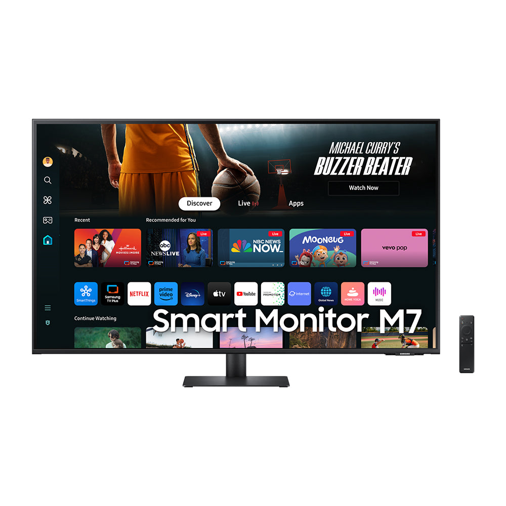 Samsung M7 Smart Monitor 43-inch 4K UHD LS43DM702UMXUE