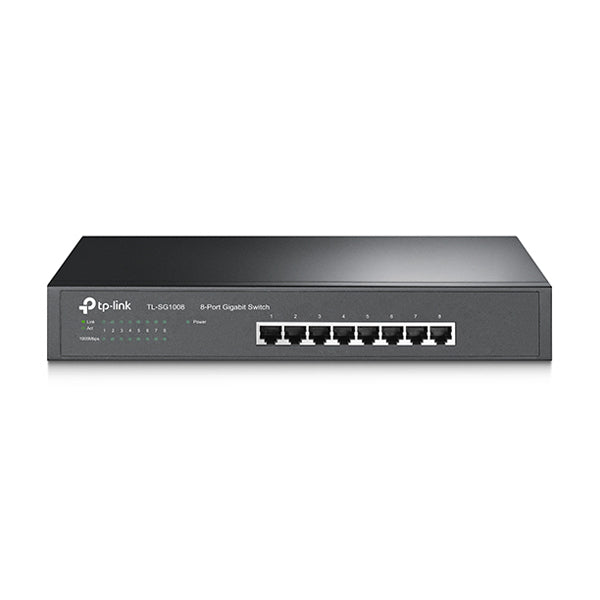 TP-Link TL-SG1008MP 8-Port Gigabit POE+ Rackmount switch