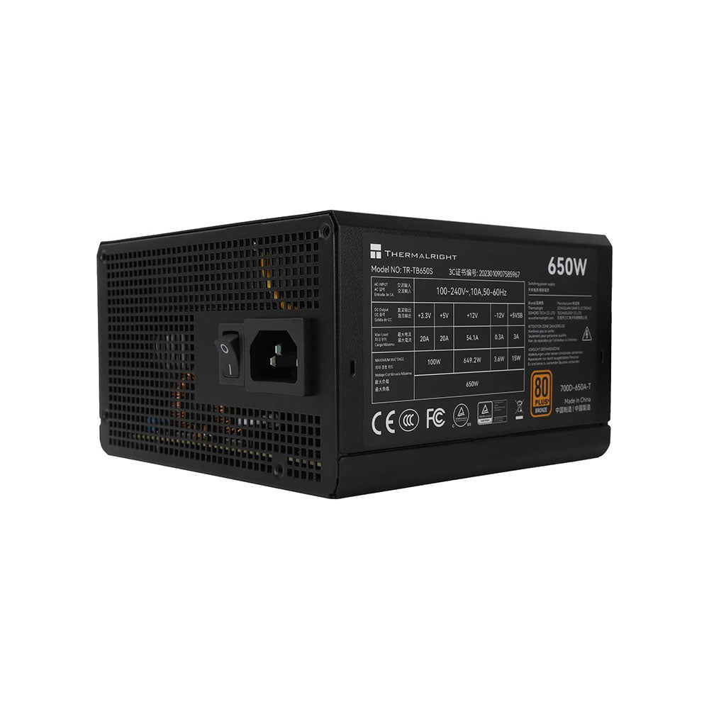 Thermalright TB 650Watt 80 Plus Bronze Fully Modular PSU TR-TB650S
