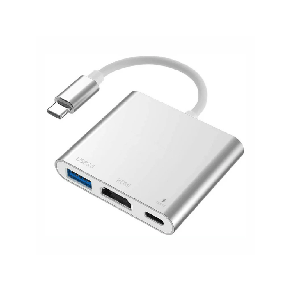 USB-C to USB 3.1 and USB-C and Hdmi Multiport Converter Adapter