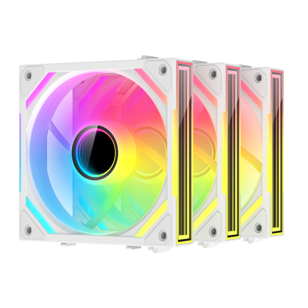 XASTRA FS120W ARGB Triple Pack Computers Fans White