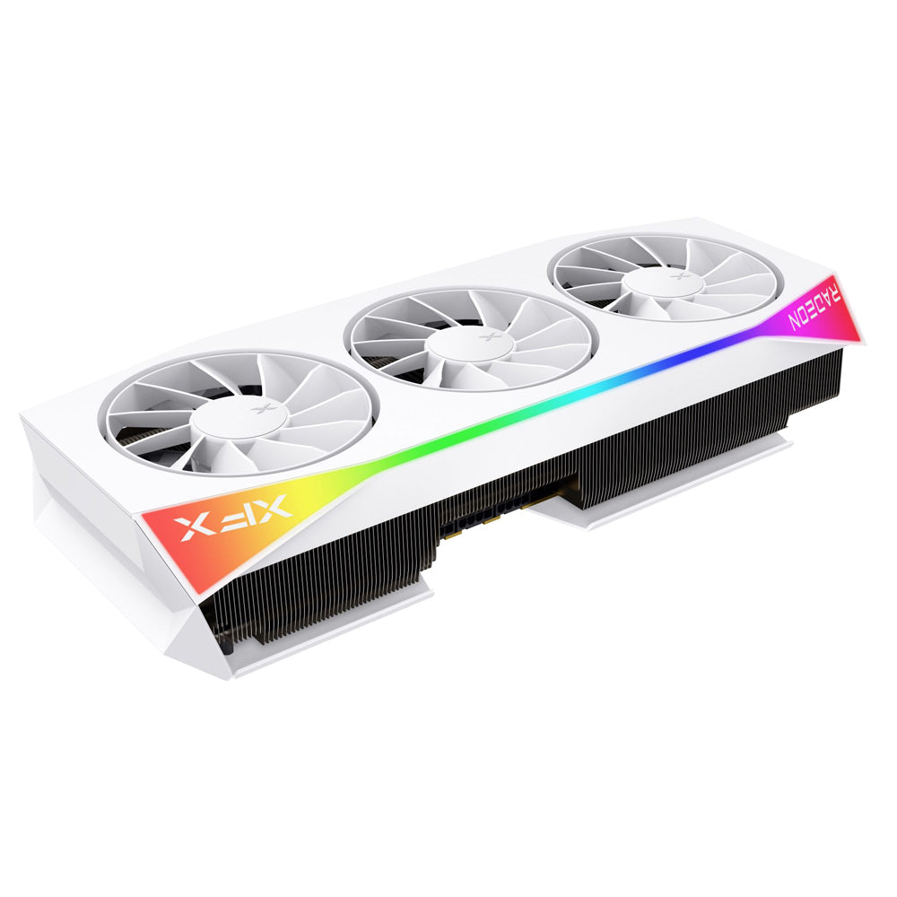 XFX Mercury AMD Radeon RX 9070XT 16GB OC Gaming Edition with RGB White