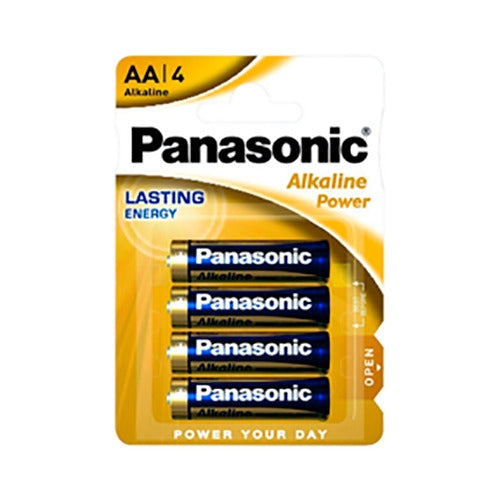 Panasonic LR6APB Alkaline Rechargeable Battery AA Pack of 4