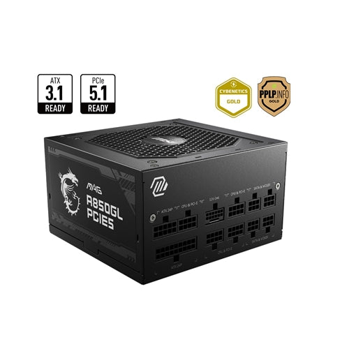 MSI MAG A850GL 7ZP8 850Watt PSU