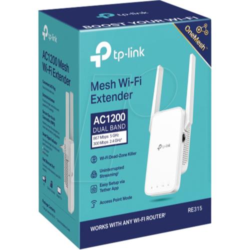 TP-Link RE305 Dual Band Mesh Wi-Fi Range Extender