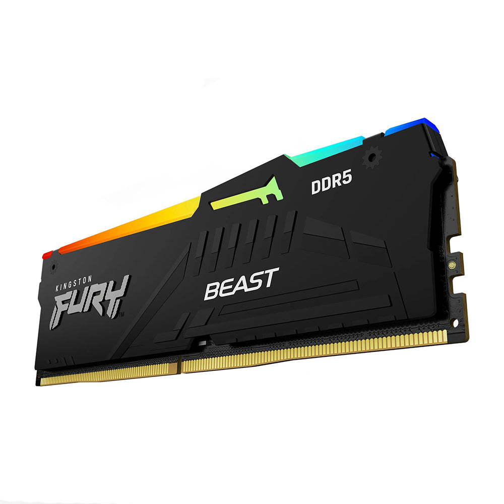 Kingston Fury Beast 64GB DDR5 5600 MHz RGB Desktop RAM KF556C36BBEA/64