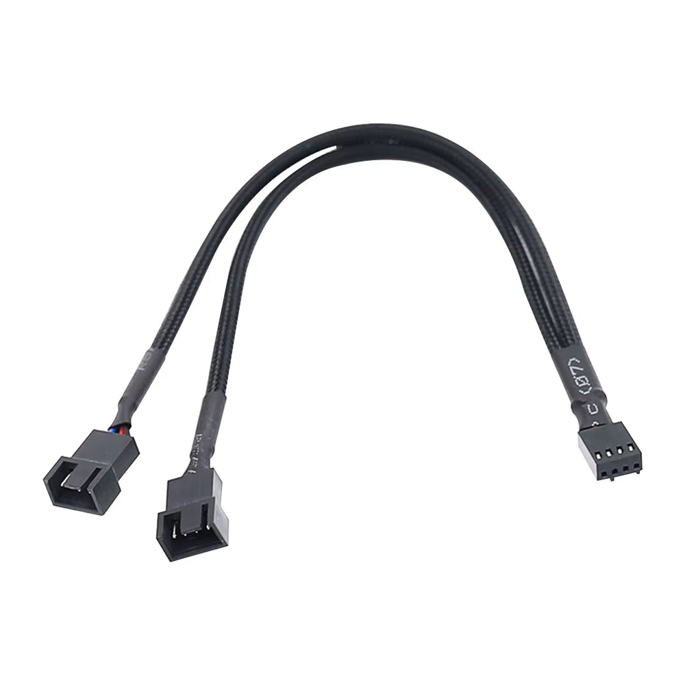 PWM Y Cable 2-way Fan Splitter 4 pin